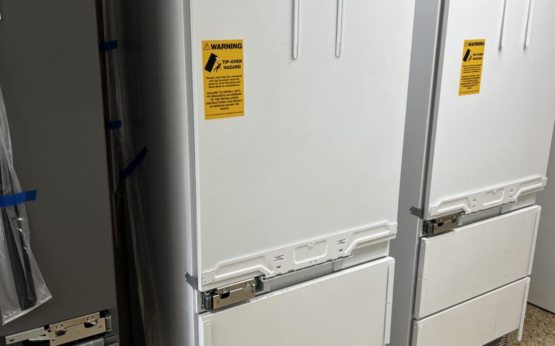 48. 30 inch fully integrated fridge